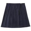 Ocho Pliegues Caja JK Uniforme Falda Falda Japonesa Gris Negro Cianótico Falda Corta de Niña Falda Plegada de Estudiante