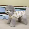 Ropa para Gatos para Otoño e Invierno, Chalecos Cálidos para Mascotas para Perros Pequeños como Teddy, Pomerania, Schnauzer, y 25 Chalecos de Algodón de Oso Pequeño