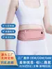 Bolsa de cintura esportiva, à prova d'água, leve, bolsa de celular para corrida ajustada, design independente de três bolsos, design refletivo, tecido resistente à água