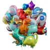 Globos Animados Flotantes para Parques, Plazas, Mercados Nocturnos, Globos Voladores para Niños, Globos de Papel de Aluminio de Helio