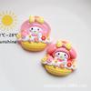 Luminous Meimei Resin Accessories Creme Cola DIY Acessórios para Cabelo Manchete Geladeira Adesivo Caixa de Armazenamento Fivela de Sapato Pingente Material