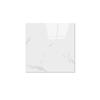 Azulejo de mármol blanco vientre de pescado moderno minimalista para piso de sala de estar azulejo nórdico para baño azulejo de pared blanco jazz todo cerámico