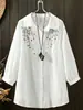 Exportación de Fábrica Fuente Talla Grande Ropa de Mujer Transfronteriza Holgada y Elegante Tallas Grandes Tops Venta de Liquidación Colección