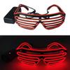 Óculos Luminosos Óculos Persianas Moda Popular Dança Party Festival Dee Party Props Novos Produtos Venda Quente