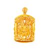 Colgante de oro de 24 quilates de imitación de estilo étnico Longteng para hombre, joyería de moda, accesorios transfronterizos
