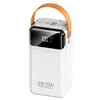 Suministro Exclusivo Transfronterizo de Baterías Portátiles con Capacidad de Mah Super Grande, Cable Incorporado, Carga Rápida, Fuente de Alimentación Móvil para Exteriores, Carga Rápida de Alta Capacidad de 22.5W