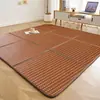 Esterilla de Verano Esterilla de Hierba Esterilla de Ratán Esterilla Especial de Verano Patchwork Esterilla Tatami Esterilla Japonesa para Suelo Uso en Casa Plegable Almacenamiento