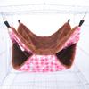 Rede para Animais de Estimação Dupla Camada Pelúcia Espessa Quente Saco de Dormir Ninho para Esquilo Voador Rede Pendurada para Hamster Ninho de Algodão