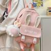 Nova primavera e verão versátil mochila feminina mochila pequena moda feminina casual junior high school estudante bolsa de grande capacidade