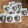 Hotong Tíbet Nepal Thangka Puro Pintado a Mano Vida Pasada y Presente 2.0 Corazón de Carta
