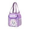 Bolsa de Almuerzo Portátil, Bolsa de Lonchera de Dibujos Animados, Bolsa de Almuerzo para Llevar Comida Fuera, Niños, Estudiantes, Niños Pequeños, Jardín de Infantes, Bolsa de Hielo Aislante
