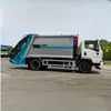 Camión de recolección de basura sanitaria de exportación, camión de basura compactador de 8 metros cúbicos, camión de limpieza sanitaria nuevo con oferta especial