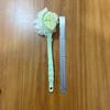 Escova de banho de cabo longo dois em um, escova de dupla face para esfregar as costas, escova de banho com cerdas macias, toalha de banho, bola de banho para esfregar as costas