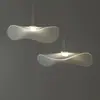 Moderno Criativo Japonês Transparente Folha de Lótus Chapéu de Palha Lustre Designer Arte Moda Restaurante Bar Loja de Roupas Decoração