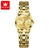 Fabricante de Relojes Marca Oris Dropshipping Transfronterizo Popular Digital Correa de Acero Calendario Reloj para Mujer Reloj para Mujer