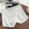 Calça Boxer Feminina de Algodão Antibacteriano 10A com Entrepernas Estendido, Roupa de Baixo de Segurança Anti-Luz Dois em Um, Roupa Íntima Feminina de Algodão para Bebê
