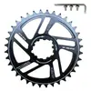 Biela para Bicicleta de Montaña GXP Offset de 3 mm 30T-42T Aleación de Aluminio Negra MTB Doble Plato