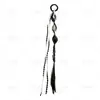 Peluca de trenza de burbujas con degradado gris y negro, accesorio para el pelo, cadena fina para niños, trenza retorcida de linterna [Procesamiento y personalización]