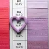 Color de pintura hebilla de resorte de aleación en forma de corazón anillo de resorte abierto llavero para auriculares colgante de equipaje accesorios de bricolaje