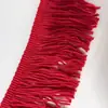 Encaje de Hilo de Dos Colores Hecho de Acrílico de Fábrica, Adorno de Encaje con Borlas de Colores, Adorno para Ropa de Niños y Disfraces de Presentación, Adorno para Faldas