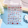 En stock alivio tridimensional Dios de la Riqueza de Año Nuevo gato de la suerte conejo calcomanías para uñas pegatinas para uñas pegatinas para uñas al por mayor