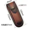Funda de Cuero para Navaja Plegable, Funda de Cuero de Primera Capa Universal para Navaja, Funda de Cuero para Navaja Plegable