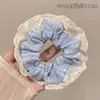 Elástico de Cabelo Estilo Relaxado, Acessório de Cabelo Grande Estilo Coreano, Prendedor de Cabelo de Luxo para Meninas, Corda de Cabelo, Elástico de Cabelo, Acessório de Cabelo