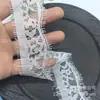 17 Años Fabricante de Encaje para Pestañas 100% Nailon No Elástico Ropa Interior Dobladillo de Falda para el Hogar Adorno de Encaje Ondulado