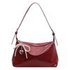 Bolso Cruzado de Mujer Estilo Coreano para Viajes Verano 2024 Nuevo de Moda Bolso de Hombro Cruzado de Cuero Suave Bolso Rojo de Moda para Debajo del Brazo