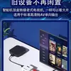 Convertidor de HDMI a VGA para Computadora de Escritorio Decodificador Proyector a AV Caja Blanca Pequeña Enchufe y Juegue de Alta Definición