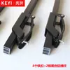 Portaequipajes Universal para Coche SUV PMV Portaequipajes de Techo Barras Transversales Porta de Viaje Estante de Almacenamiento Soporte de Aleación de Aluminio