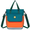 Bolso para estudiante de primaria nuevo clase de entrenamiento bolsa de trabajo portátil doble espalda bandolera tres usos mochila infantil logo personalizado
