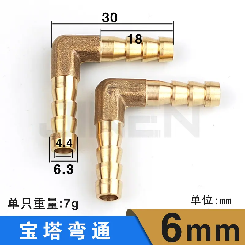 规格-宝塔弯通6mm