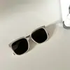 Gafas de Sol Cuadradas Grandes Retro Color Atardecer Gm para Mujer Estilo Coreano de Alta Gama Tendencia Gafas Rosadas Protección Solar Nueva 2024