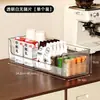 Caja de Almacenamiento para Tazas de Té de Escritorio, Retráctil con Divisores, Portátil, Multifuncional, Portavasos para Tazas de Té y Vasos de Papel para Barra de Casa