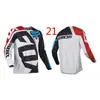 Traje de Carrera de Manga Larga Bicicleta de Montaña Campo Traviesa Secado Rápido Camisa Cultural Tld Traje de Descenso Fox Traje de Ciclismo Superior
