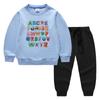 Nova Coleção Primavera e Outono 2026 Roupas Infantis Transfronteiriças Desenho Animado Conjunto de Duas Peças Roupa de Algodão com Manga Longa para Bebê