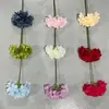 Produto Acabado de Flor de Hortênsia Artificial Simulada de 54 Peças para Uso em Casamento, Arranjo de Flores, Decoração de Buquê de Flores de Alto Padrão
