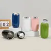 Taza aislada simple y elegante de acero inoxidable 316, taza mini de bolsillo portátil, botella de agua de alta calidad y diseño creativo