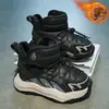 Botas de Nieve para Niños Suela Suave Invierno Nuevas Felpa Gruesa Versátiles Cálidas de Invierno para Niños y Niñas
