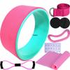 Tuhao Rueda de Yoga Juego de Siete Piezas para Principiantes, Entrenador de Flexión de Espalda y Cintura Baja, Círculo de Yoga para Abrir la Espalda, Rueda Auxiliar Dogawheel