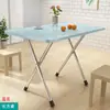 Mesa plegable, mesa de comedor plegable, mesa de comedor sencilla para el hogar, mesa de alquiler para habitación, mesa de comedor sencilla para apartamento pequeño