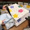 Bolsa de Regalo de Tela No Tejida Frijol Arcoíris Bolsa de Empaque para Ropa con Sentido Avanzado Bolso de Mano Bolsa Impermeable de Protección Ambiental Logo Impreso