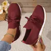 Zapatos Deportivos de Running Cruzados Europeos y Americanos Puntera Redonda Estilo Nuevo 2024 Tallas Grandes Comercio Exterior Cómodos Primavera y Otoño Europeos y Americanos Venta al por Mayor Tallas Grandes