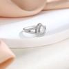 Anillo de plata esterlina con circonita y gota de agua para mujer, diseño Sense S925, anillo de fila de plata, gran marca, joyería del mismo estilo, anillo para mujer europea y americana.