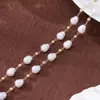 Una Cadena de Perlas Geométricas de Moda con un Diseño Multicapa, un Elegante Collar para Mujer, Adecuado para Reuniones Diarias y Festivales