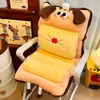 Silla Acolchada de Manzana Cojín para Silla Cojín Lumbar Integrado Dormitorio Oficina Sedentario Felpa Engrosada de Invierno Cojín para Glúteos
