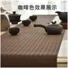 Cortina de Bambú Pequeña Independiente Esterilla de Bambú Esterilla para Té Bandera de Mesa Hecha a Medida China Zen Japonesa Esterilla para Té Cortina de Té Esterilla Aislante Esterilla de Bambú