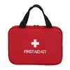 Bolsa Médica Portátil para Casa e Viagem Bolsa para Armazenamento de Medicamentos Grande Capacidade Bolsa de Primeiros Socorros à Prova d'Água Bolsa de Resgate