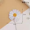 Nuevo Parche Adhesivo Termofusible de Margarita Parche para Decoración de Ropa, Zapatos, Sombreros y Bolsos Parche de Tela Bordado de Flor Linda